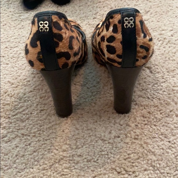 Coach leopard heels - Picture 3 of 4